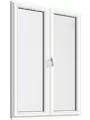 Inåtgående Fönsterdörr, helglasad (par)